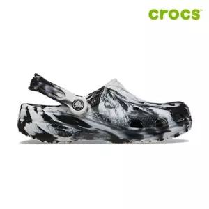 [크록스 정품] 클래식 마블 클로그 공용샌들 206867-103