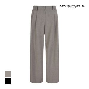 [마레몬떼] 이중핀턱 부츠컷 팬츠_M231MSL01S0