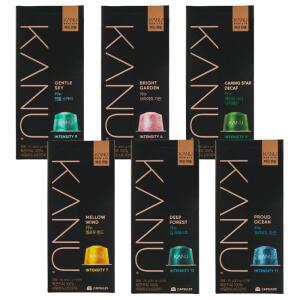 카누 바리스타 전용캡슐 기획구성 9.5g 10개 6개