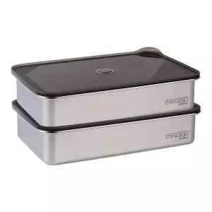 [스텐락]1+1 스텐락 스마트에어홀 밀폐 바트 스텐 밧드 트레이 L (4,000ml)