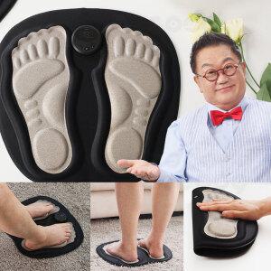 풋조아 무선 저주파 EMS 발 마사지 패드 근육 자극 하체 발목 종아리 허벅지 마사지기 접이식