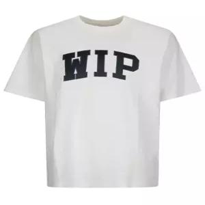 25SS 칼하트 WIP 반팔 티셔츠 I034646 2Y2XX WHITE DUSKY BLUE DOM