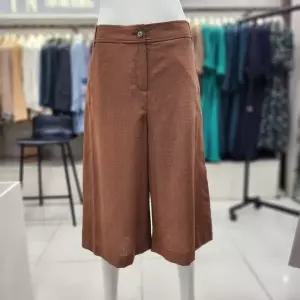 [프렐린]폴리혼방 7부 와이드팬츠 RPP252201_SC