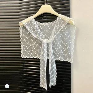 KARRA 로맨틱레이스숄가디건_A5M0285