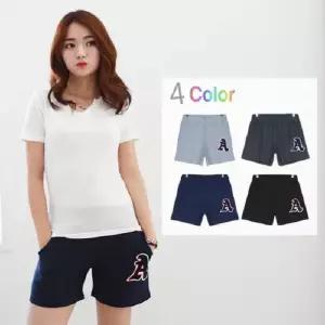 ONM 여성 A패치 3부 트레이닝 팬츠 여름 숏 반바지 홈웨어