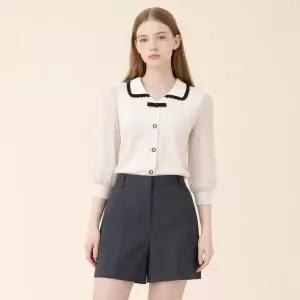 [롯데백화점]케네스레이디 리본 버튼 가디건 (EVPOPD70)