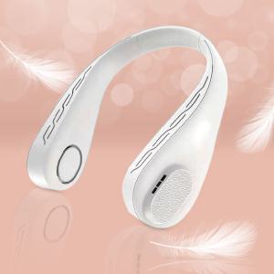 휴대용 넥밴드 선풍기 목걸이선풍기 화이트