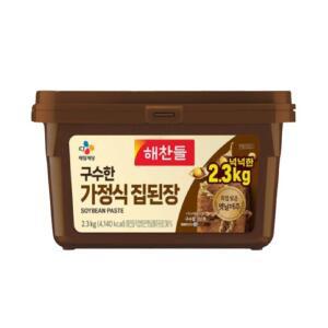 해찬들 구수한 가정식 집된장 2.3kg x 2개
