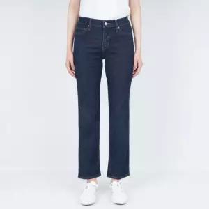 리바이스 여성 청바지 314 쿨진 쉐이핑 스트레이트 다크블루 196310233