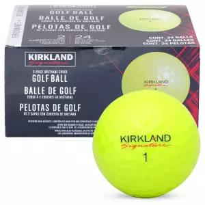 커클랜드 시그니처 골프공 옐로우 3피스 24개