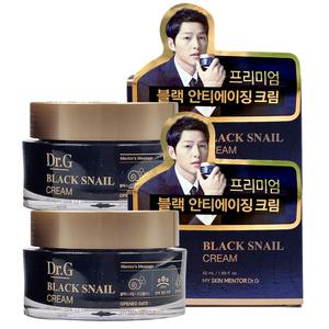 닥터지 블랙 스네일 크림 50mlx2개 달팽이크림