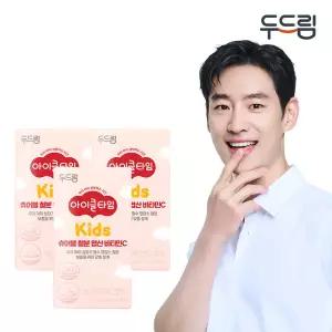 [두드림] 아이클타임 츄어블 철분 엽산 비타민C X 3박스 (3개월분)