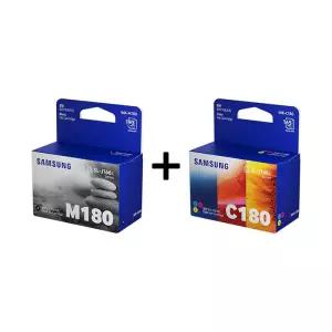 삼성 정품 INK-M180 C180 잉크 세트 SL-J1660 J1770FW J1663 J1665