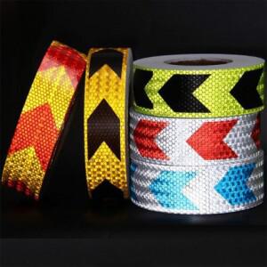 차량용 안전 빛 반사 테이프 야간 스티커