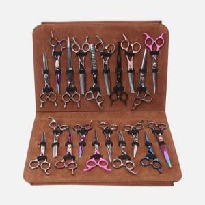 가위집 케이스 보관 스웨이드 애견 사 스타일 주머니 학원 스타일링