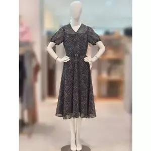 [NS홈쇼핑][SI][25S/S]트위드 레이어드 원피스 (SKOAE25200)[35386008]