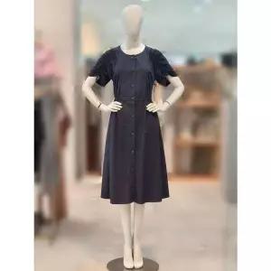 [NS홈쇼핑][SI][25S/S]숄더 퍼프 반팔 원피스 (SKOAE25380)[35386080]