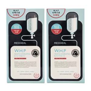 메디힐 W.H.P 미백 수분 블랙 마스크 EX 25g 20매
