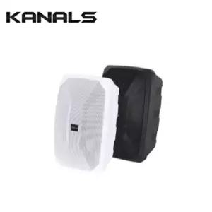 카날스 KANALS LUS-456 4인치 80W 실내 실외 방수 스피커 (2개 포함) 카페용 학교용 마트용