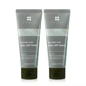 비알머드 리커버리 머드 필오프 마스크 110ml 2개