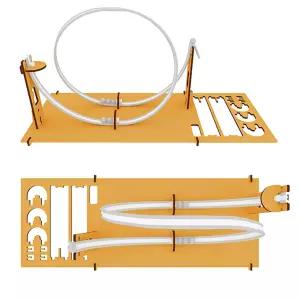 한바퀴회전 자석쇠구슬롤러코스터 역학적에너지보존법칙실험키트