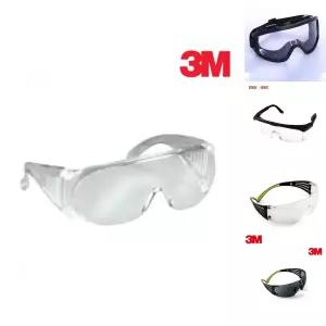 3M 산업용 보안경 1611/눈보호/안경/보안면/안전/고글/방풍/투명/작업용/작업/실험용/산업/용고글/보호