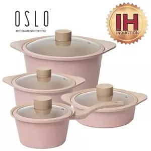 [NS홈쇼핑]오슬로(OSLO) 피그 세라믹인덕션냄비 곰통4종SET(18+20+22전+28)[35431094]