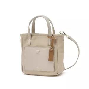 헤지스 액세서리 25SS [LF몰 선출시][인기급상승][라잇백]베이지 포켓 나일론 크로스 겸 미니백 HIWA5E972