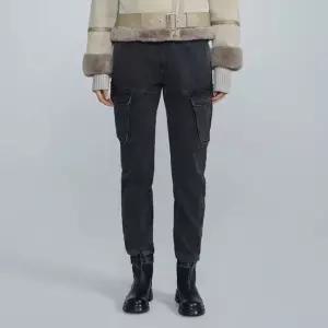 여성 카고 조거 BK톤 B225DP909P)