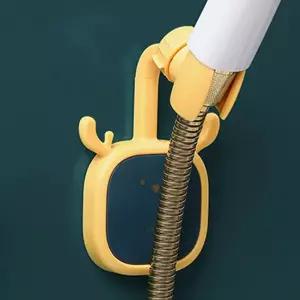 샤워기 걸이 거치대 각도조절 샤워기홀더 욕실용품/홀더/무타공/흡착식/각도/조절/브라켓/행거/고정대/샤워