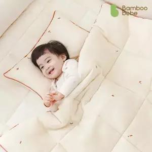 [밤부베베] 우주숲 거즈 차렵이불세트(이불+베개)_B(L)(베이비라지)