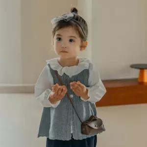 [보리보리/해피프린스]벨라 니트 아기 조끼