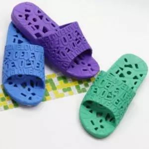 LIVING LAB 남여공용 알파벳 욕실화