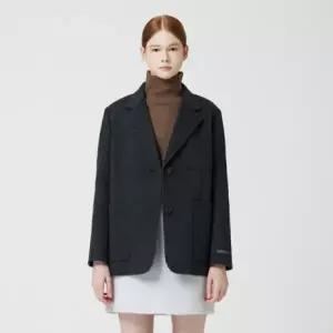 [롯데백화점]씨씨콜렉트 테일러드 싱글 핸드메이드 하프 코트 C254MSG156
