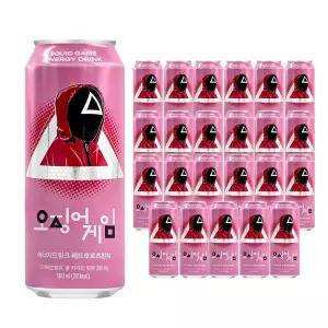 오징어게임 에너지드링크 레드후르츠펀치 500ml 24입