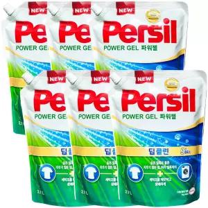 헨켈 퍼실 딥클린 파워젤 2.1L x 6개 드럼 일반 겸용