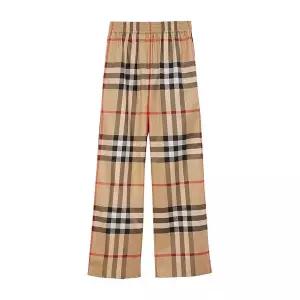 [버버리][명품] 버버리 체크 코튼 팬츠 8071101