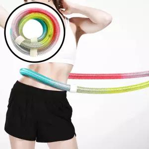 스프링 훌라후프 후라후프 용수철 꽈배기 뱃살빼기 홈트 호스 지압