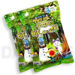 어린이 비타민 1000정 명탐정피트 X2개 대용량 캐릭터 키즈 유아 비타C 캔디