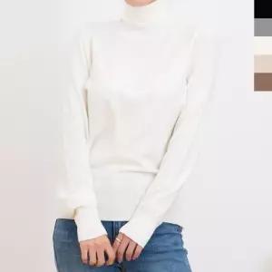 ONM 여자 보들보들 목편한 기본 목폴라니트티