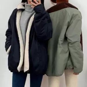 ONM 겨울스타일 아우터 리스 후 여성용 유행 가을 여