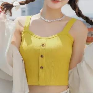 브라캡나시 브라렛 캡내장 브라탑 민소매 요가복 나시