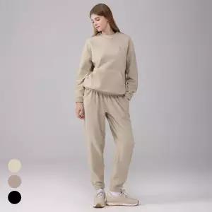 에버라스트 여성 플리스 트레이닝 세트 운동복 져지