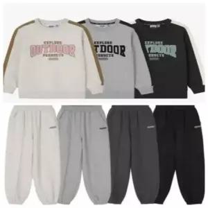 [갤러리아] [아웃도어프로덕츠키즈]기모 맨투맨셋트OD254IMM04/BPT03_BLK/MLG/OTM