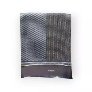 [롯데백화점]에스티듀퐁 네이비 남성 실크 양면 롱 스카프 TE5FM63KS303TNY