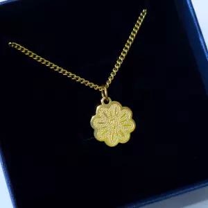 샤이니유 행운 클로버 치매목걸이 어르신 써지컬스틸 각인