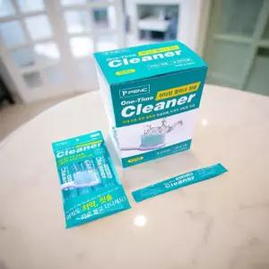 치약 묻은 칫솔 일회용 코팅 여행용 휴대용 퀵 클린 양치질 50개입