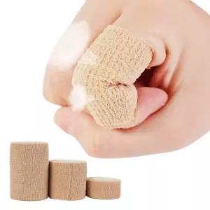 (2.5cmX4.5m) 자가점착 압박 스포츠 테이프/테이핑/근육/그립/의료용/손가락/중약지/손목/무릅/점착/운동