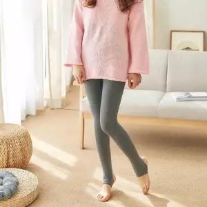 Rly 3컬러 양말형 고리형 하이웨스트 골지 기모레깅스