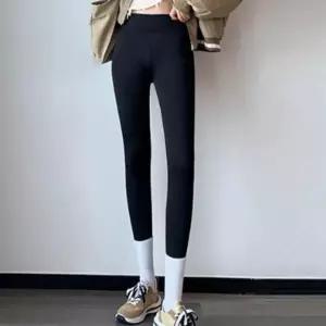 Rly 여성용 데일리 슬림핏 스타일 기모 퍼플안감 벨벳